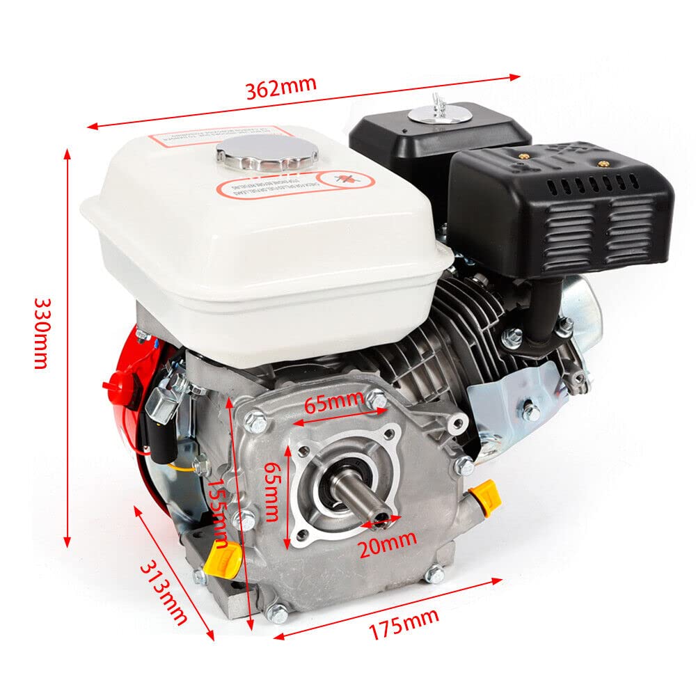 BuildCubes Mini Moteur à Combustion Interne Hoglet – 4 Temps Monocylindre – Kit Modèle Essence RTR Pour Passionnés De Mécanique