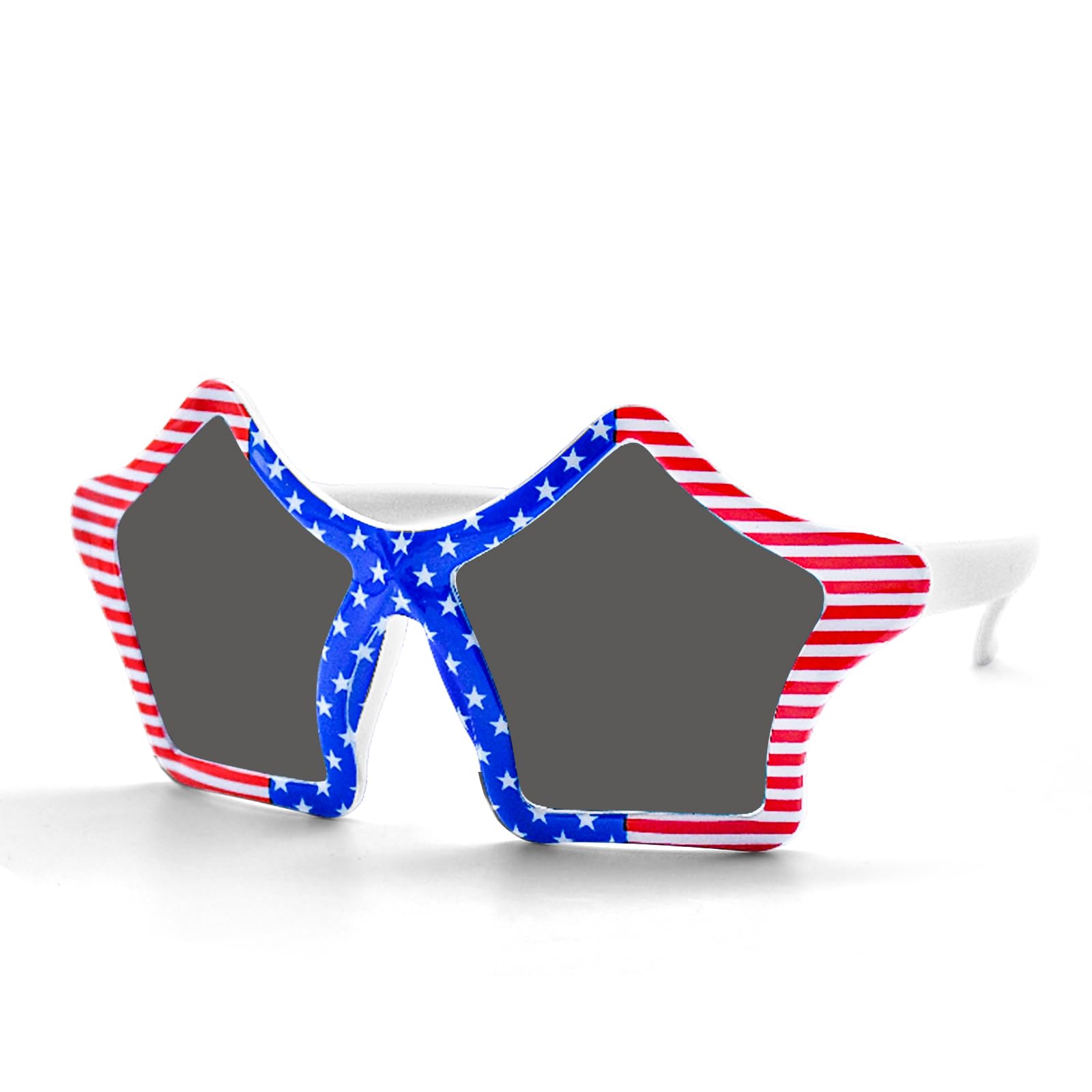 4th of July American Flag Sunglasses for Women Men-Patriotic Glasses for Independence Day,Memorial Day,Summer Party Favors