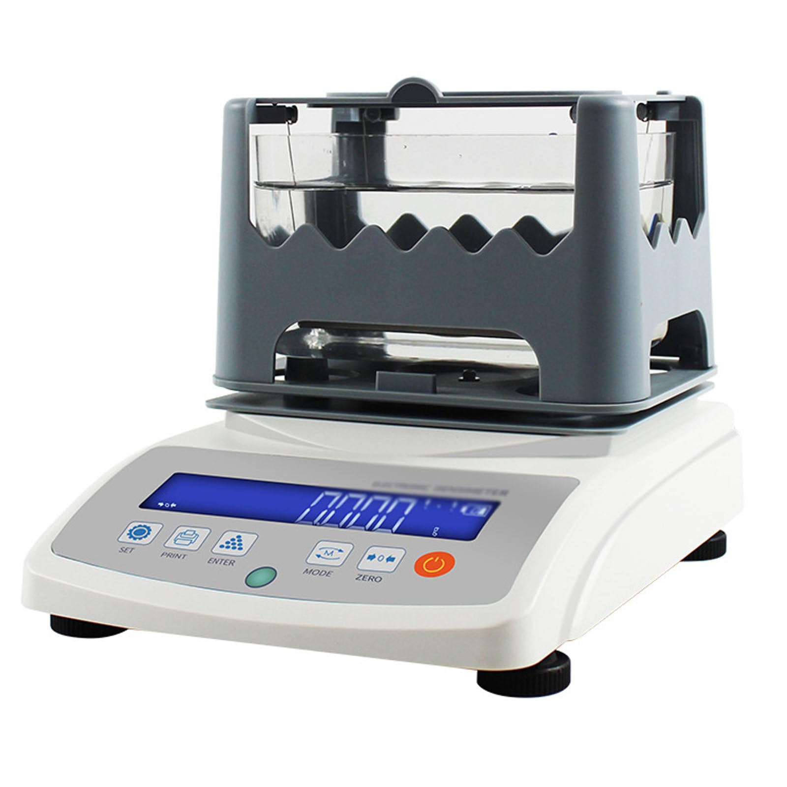 Medidor de Densidad,Equipo de Prueba de Densidad de gravímetro,densímetro de sólidos Densitómetro de medición,para Materiales como Caucho y plástico,300A-110V