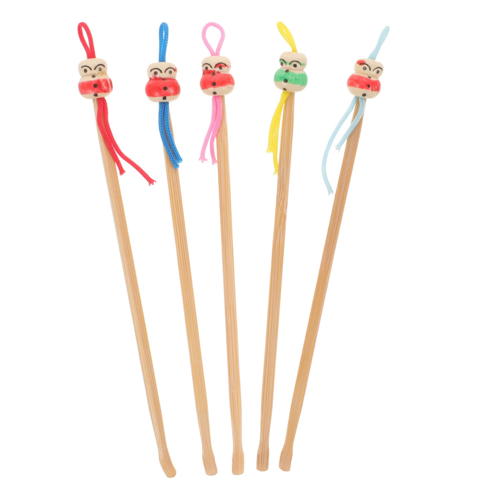 5Pcs Portable Ear Wax Spoons Ear Cleaning Tools Delicate Multi-Function Tiny Spoons Smooth Edges Safe for Skin Care