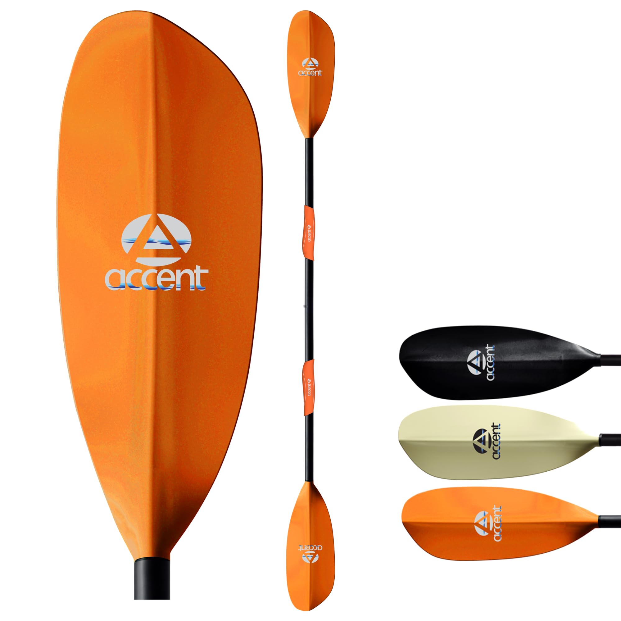ACCENT PADDLES Energy Aluminum Kayak Paddle 240cm