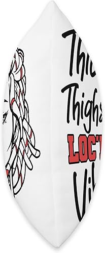 Miniatura 2 de Locs Afro Dreadlocks Love Natural Beauty Hair Locd Thick Thighs Loc'd Vibes Afro Hair Black American African Throw Pillow, 18x18, Multicolor