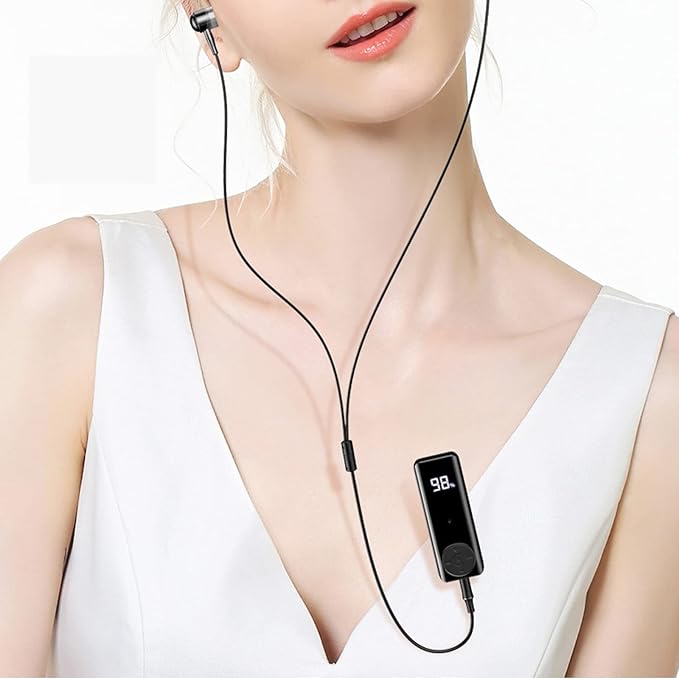 Receptor Bluetooth 5.3 Mini Adaptador de Audio Inalámbrico Manos Libres miniatura 8