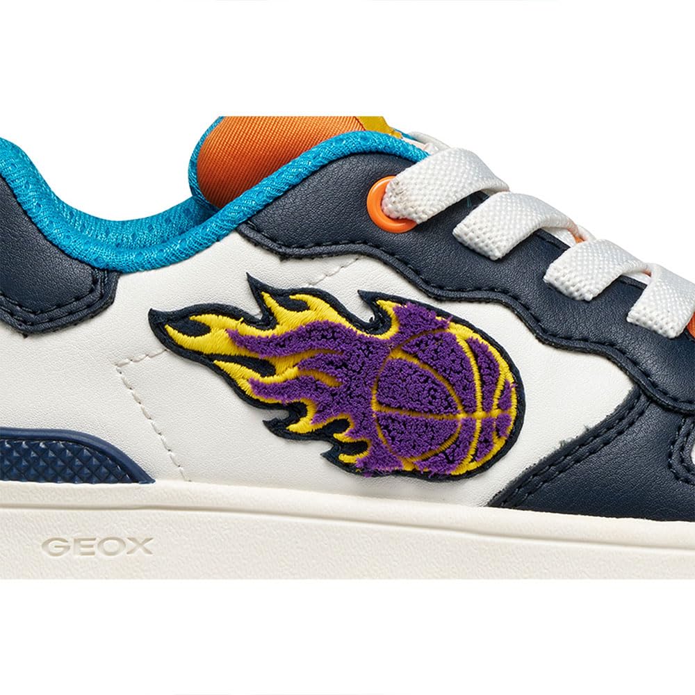 Geox J Washiba Boy, Zapatillas Niños