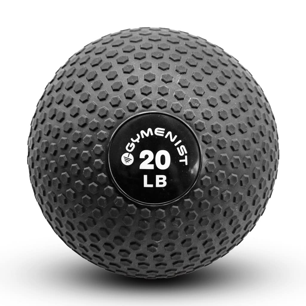GYMENIST Weighted No Bounce Slam Ball