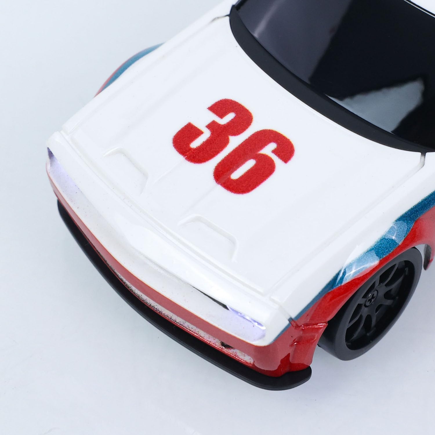 Coche de deriva teledirigido 1/36, giroscopio y velocidad máxima de 25 km/h