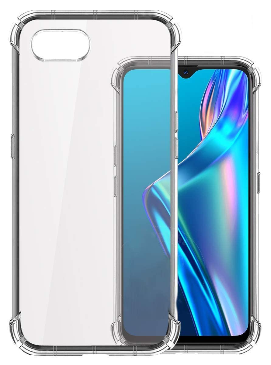 Shockproof TPU Back Cover for Oppo F1s - Transparent | Cushioned Edges | Flexible Clear Case (B08X3VLVXN) Amazon Price History, Amazon Price Tracker