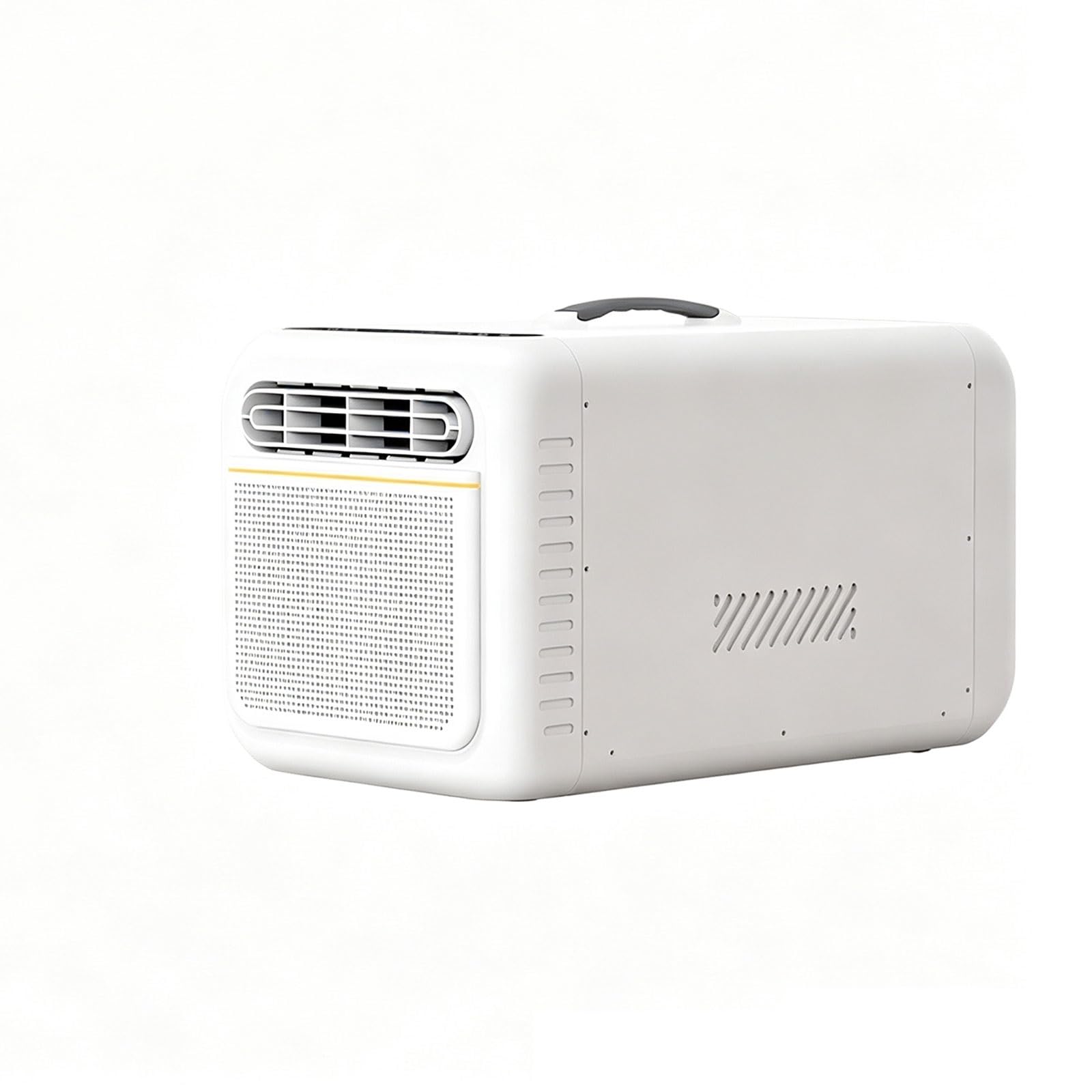 Aire Acondicionado para Casa Eficiente Capacidad de Refrigeración de 700W | 220V Sin necesidad de desagüe Mando a distancia/pantalla táctil Dirección del aire regulable para espacios de 3-5 m²(White)