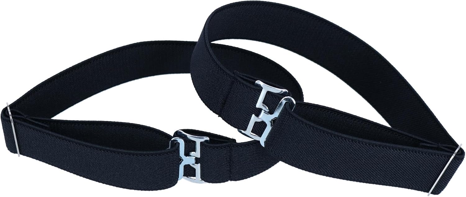 Trafalgar Men's Sutton Elastic Adjustable Armband Shirt Garter Sleeve Holders