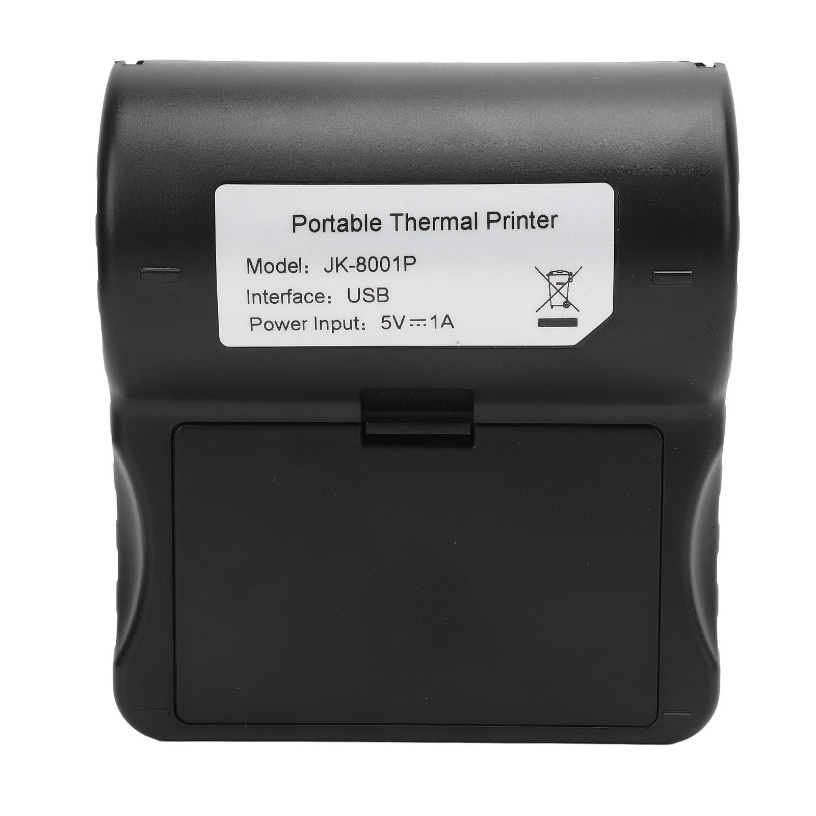 Asixxsix Imprimante Thermique Bluetooth pour étiquettes,imprimante Portable USB Haute Vitesse 203 PPP avec Batterie intégrée de 2600 mAh, pour l'expédition de Colis et la logistique