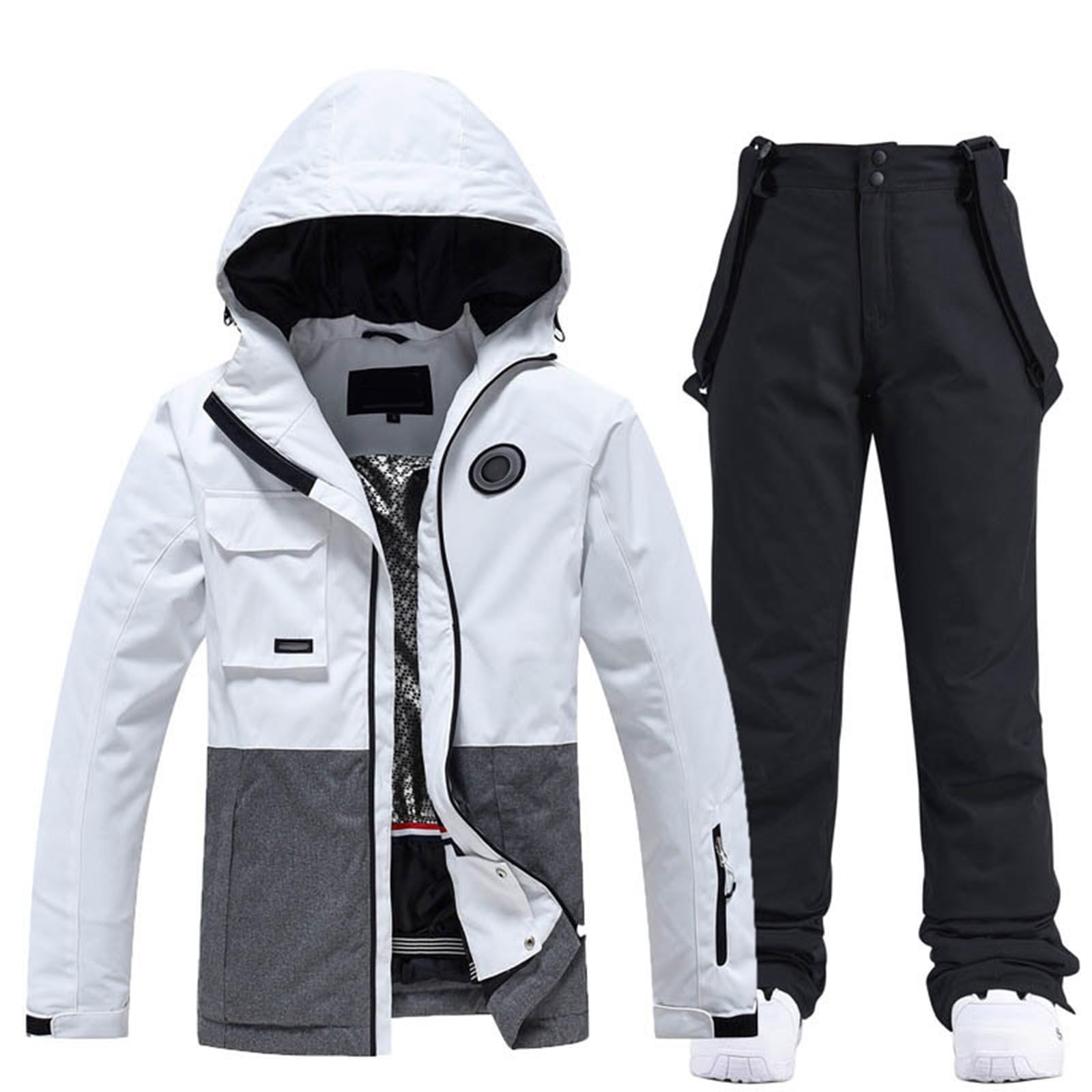 Tuta Da Neve Tuta Da Neve Donna Completa Tuta da sci da donna, antivento, impermeabile e traspirante, pantaloni da donna, caldi e antivento, mimetici, tuta da sci
