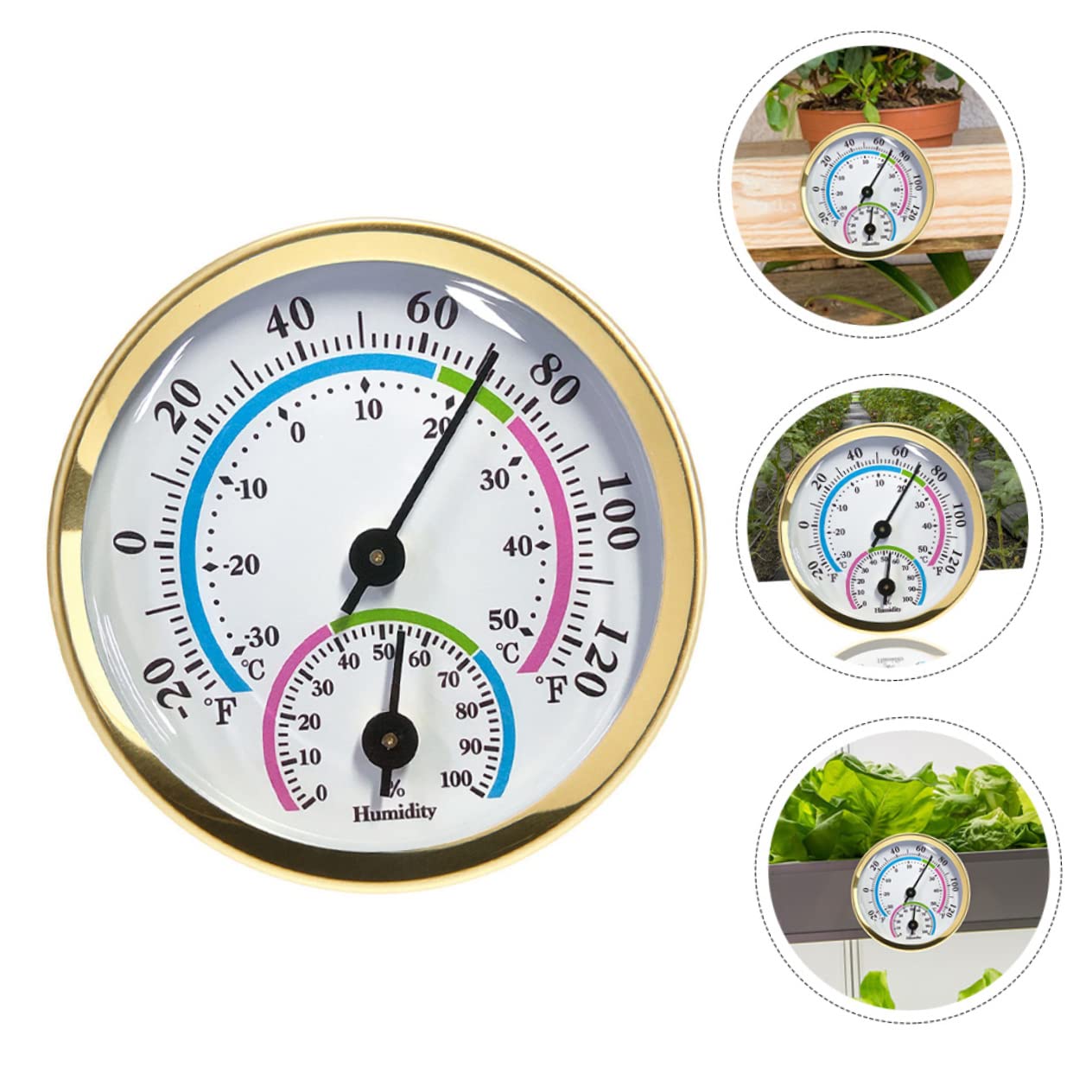 5 Stücke Wetterthermometer Wandhalterung Digitales Thermometer Hygrometer Für Den Einsatz Genaue Raumtemperaturanzeige