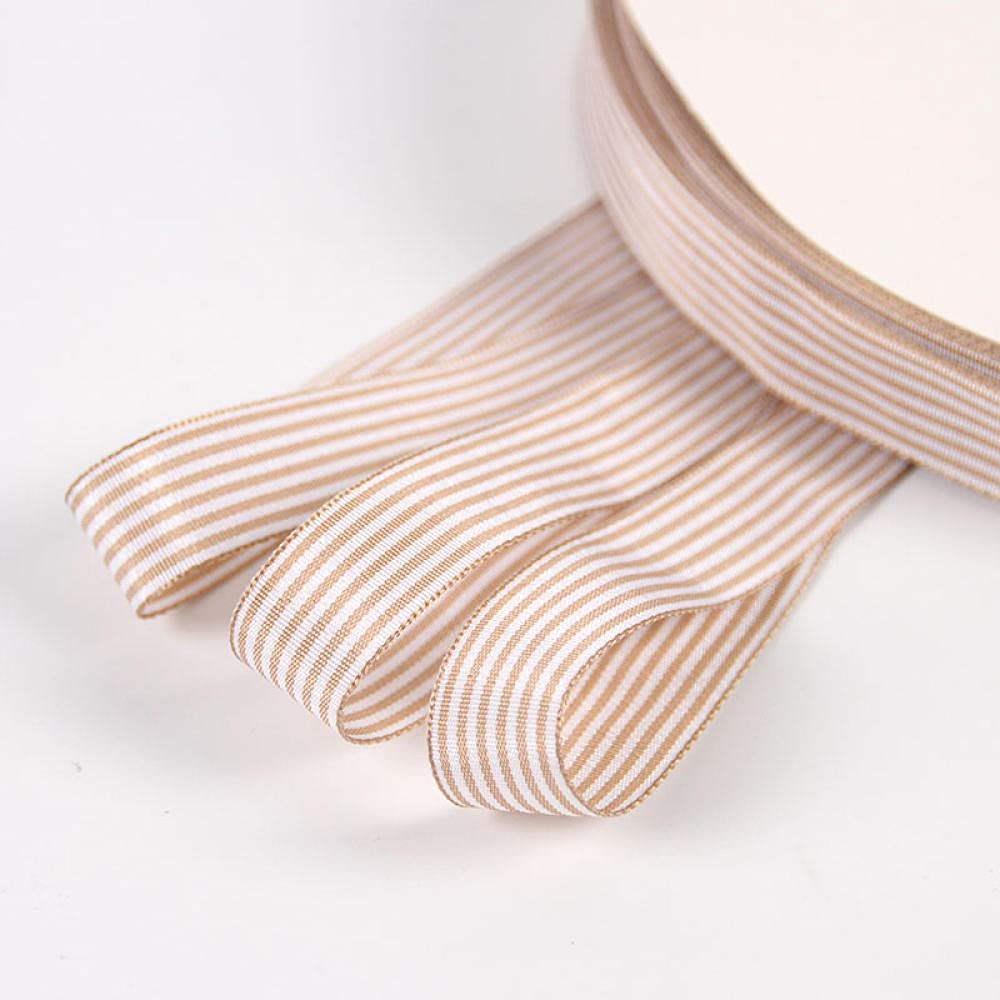 Ribbons For Gift Wrapping Ribbon For Fabric Satin Ribbons 1 5 Cm Pasiasty Szampan Różowy Zamek Kwiat Dekoracyjny Wstążki Akcesoria Do Kostiumów Diy Prezent Urodzinowy Opakowanie Wstążka-12 Metrów Szer