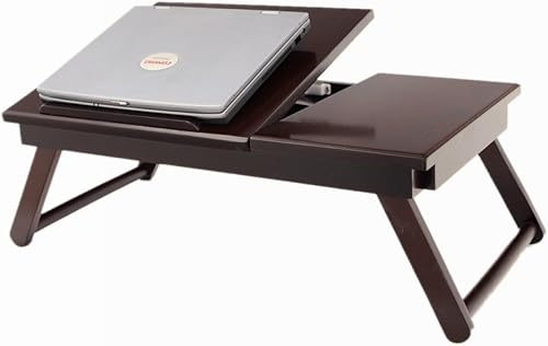 Miniatura 4 de Frenchi Furniture Escritorio de regazo, cereza oscura