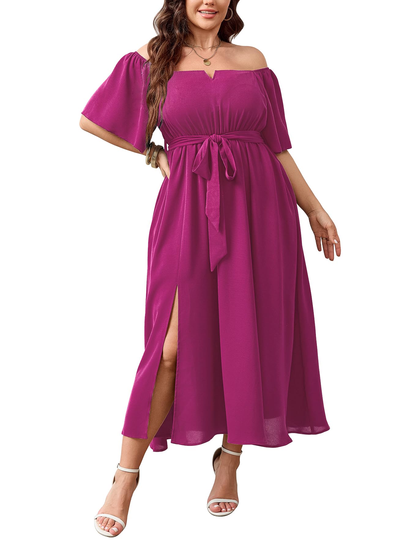 SCOMCHIC Womens Plus Size Formal Dresses