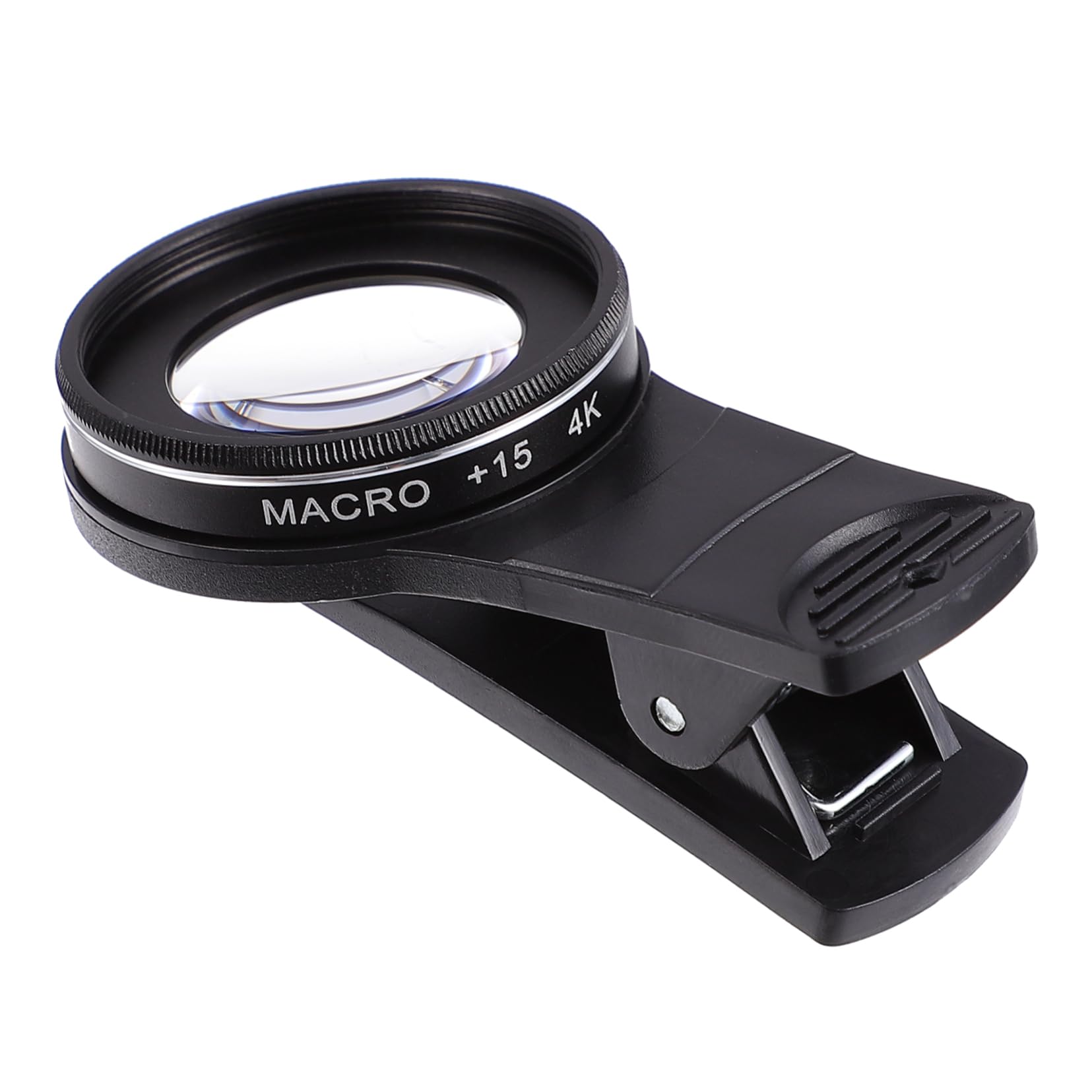 Mikinona Kit Di 3 Lenti Macro Per Fotocamera Del Telefono 37 Mm Grandangolo Senza (15x/30x)