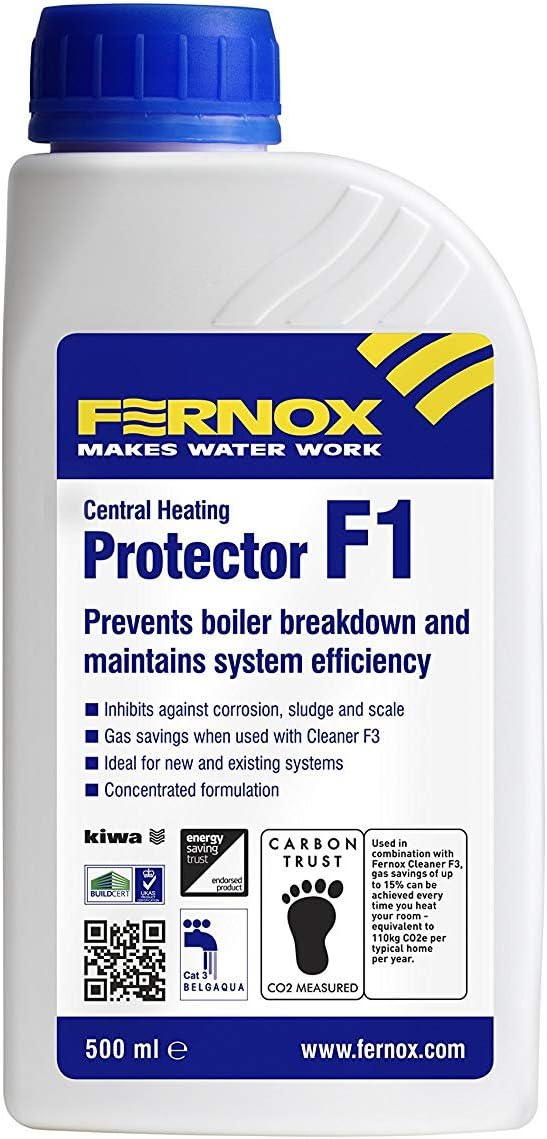 3XFernox 56599 F1 500 ml Central Heating Protector