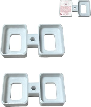 2 PCS Sauce Holder Compatible with Chick-Fil-A Sauce, Cup Top Fast Food Sauce Holder White