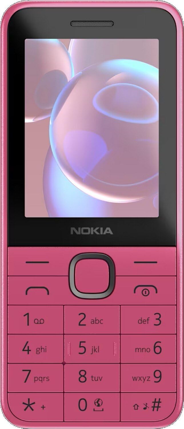 Nokia 225 Téléphone Rose Dual SIM 2.4" 4G