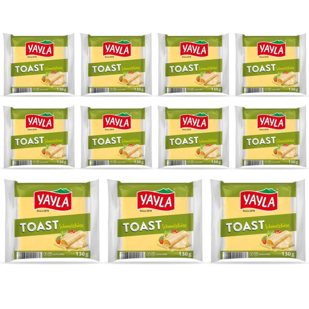 Yayla Gouda Toast Scheiben - Schmelzkäse 130 Gramm x 11 Stück