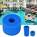 Produktbild ConpConp Schwimmbadfilter Schwimmbadfilter Wiederverwendbar Waschbar Intex Pool Filter Schaumstoff Schwamm Kartusche für Intex S1 Typ, 1 Stück