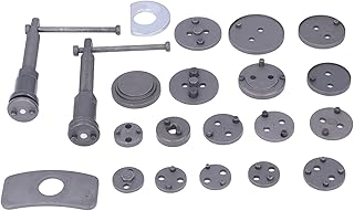 Eixo magnético para freios de carro, adaptador de pinça de freio a disco, tamanhos padrão, boa compatibilidade, aço cromo-vanádio com placas fixas para automóveis e caminhões