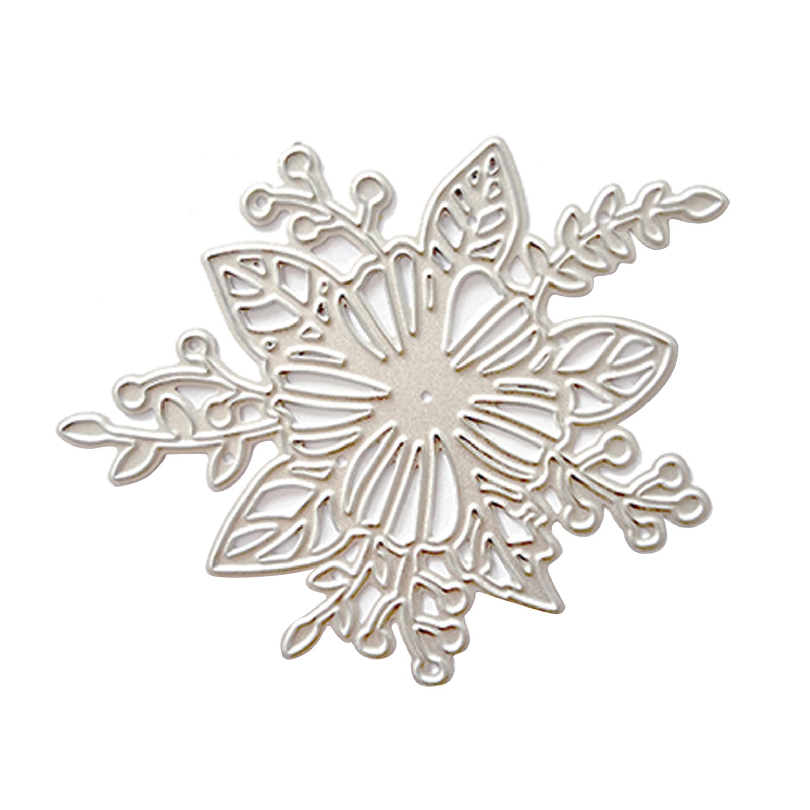 CVZJ Pretty Flower Metal Cutting Dies Scrapbooking Stencil Die Cuts Card Embossing Photo Album Template Mold Decoration Carbon Steel