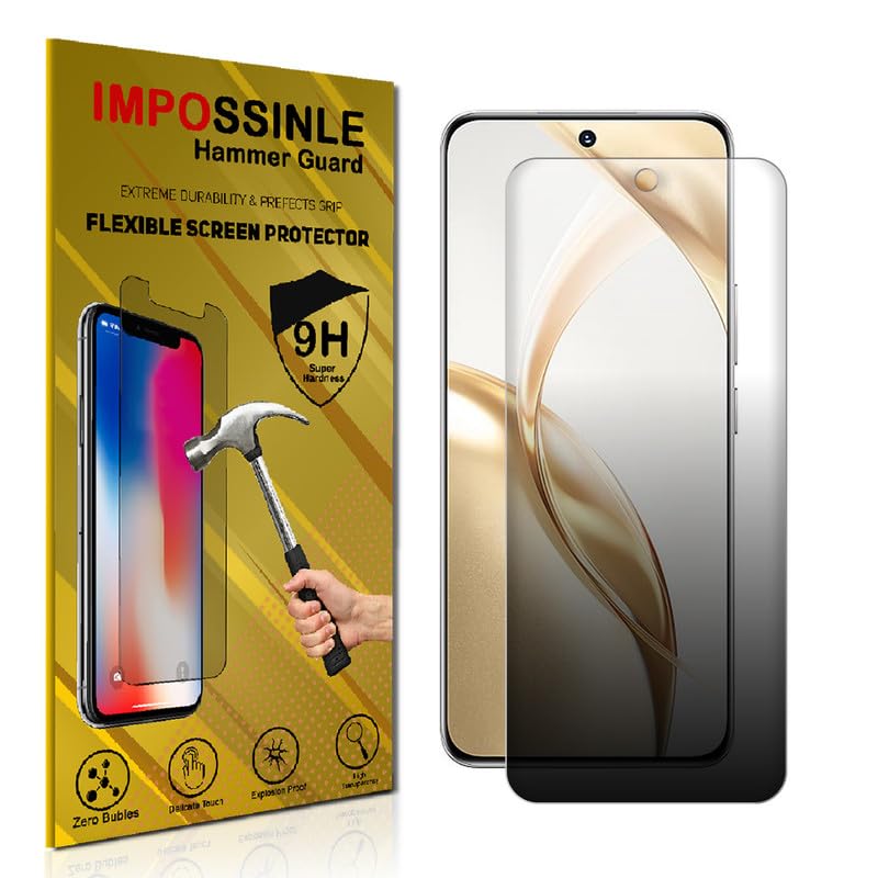 FCS Front (Matte) For Honor 200 5G | TPU Matte Finish Flexible Film Self Healing Full Screen Protector | Screen Guard