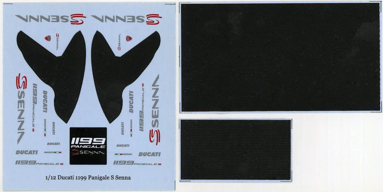 Amazon | 1/12 ドゥカティ 1199 パニガーレS A・セナ仕様フルデカール