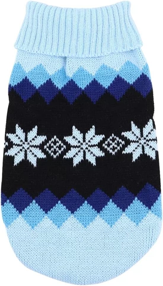 Winter Dog Clothes Soft Dog Sweater Christmas Clothes Knit for Small Medium Dogs Cats Costumes Chihuahua French Bulldog (A XXL code)