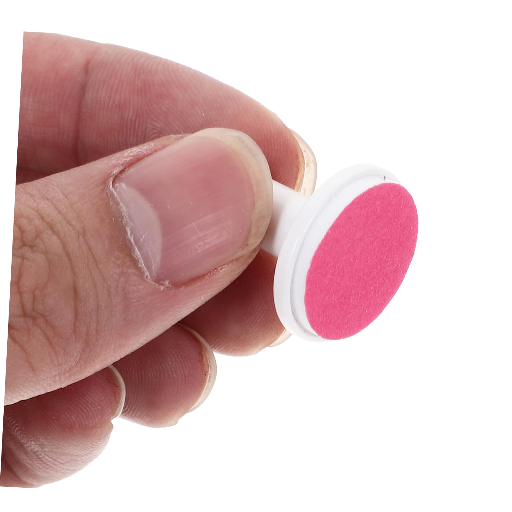 Almohadillas de Repuesto para Lima de Uñas de Ñiño 12piezas Rojo | Abrasivo Papel y Plástico, para Uñas de Manos y Pies, Uso Seguro, Diseño Práctico