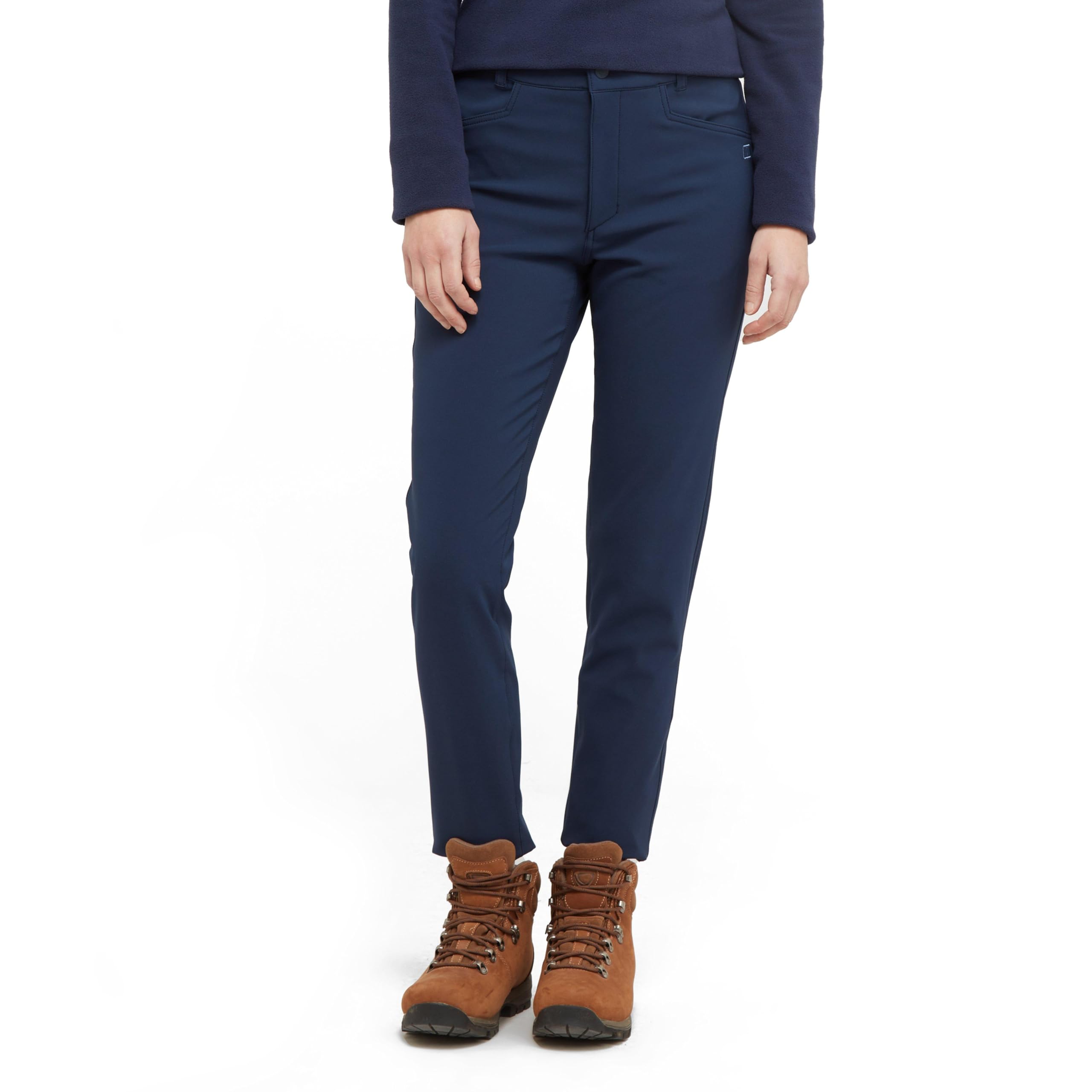 Berghaus Women's Everyday Skinny Stretch Pants | Walking Hiking Trousers | Moisture Wicking | Quick Drying Full Leg Trousers, Blue, 10 31
