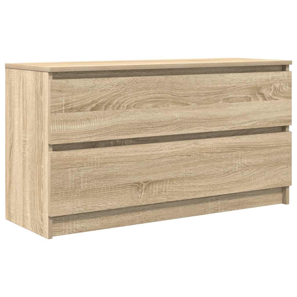vidaXL TV Cabinet Sonoma Oak 100x35x54 cm Engineered Wood, tv stand, tv sideboard, hifi cabinet, tv bench, tv stand cabinet, media cabinet