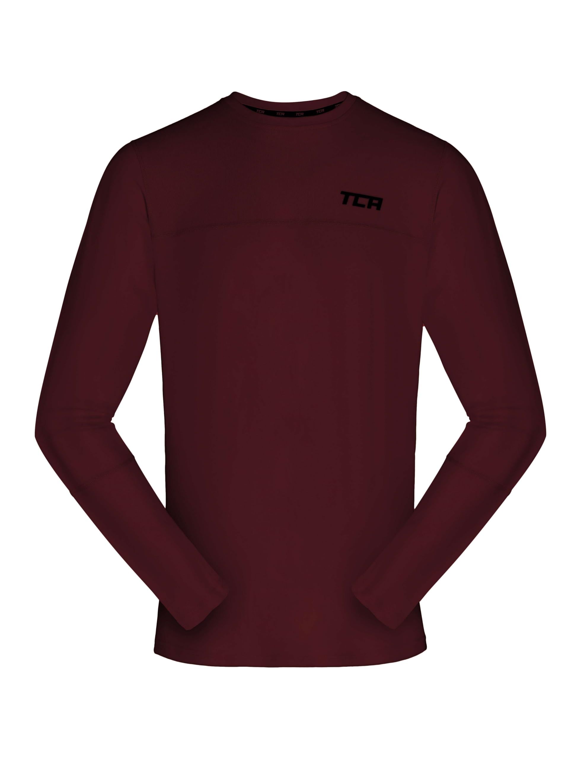 TCA Jungen Element Langarm Rundhalsausschnitt Laufshirt