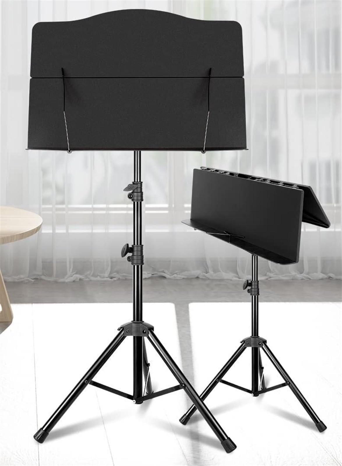 Notenständer Klappbarer Notenhalter Höhenverstellbar 78-150 cm Notenständer Mit Koffer Und Klemmhalter Ständer