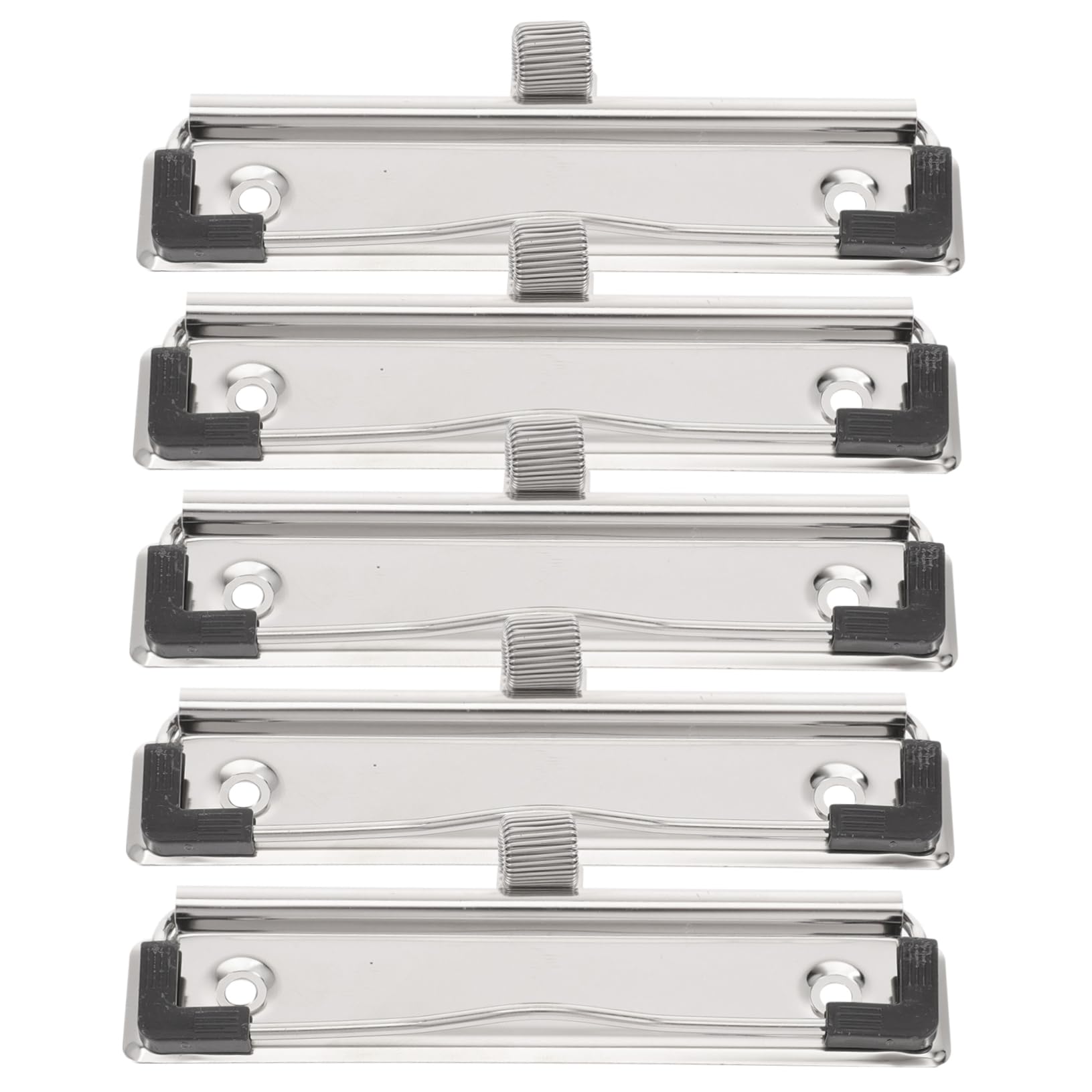 SHOWERORO Clip per Portablocco in Metallo 5 Pezzi Multifunzionali Resistenti Design Minimale per Uffici e Scuole