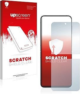 upscreen Scratch Shield Screen Protector compatible with Samsung Galaxy Z Flip 4 - HD-Clear, Anti-Fingerprint