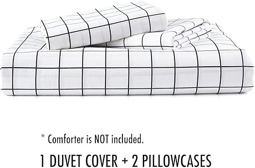 Miniatura 7 de Nanko - Juego de funda de edredón para cama individualqueenking