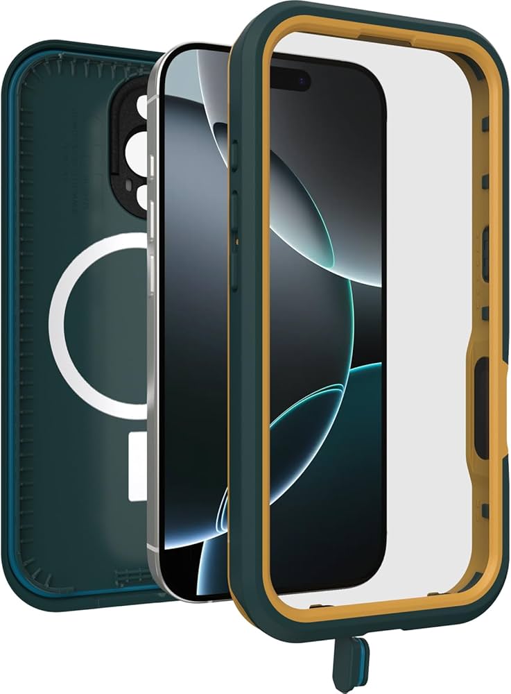 Amazon.com: OtterBox iPhone 16 Pro FRĒ Series Waterproof Case with Amazon.com: OtterBox iPhone 16 Pro FRĒ Series Waterproof Case with