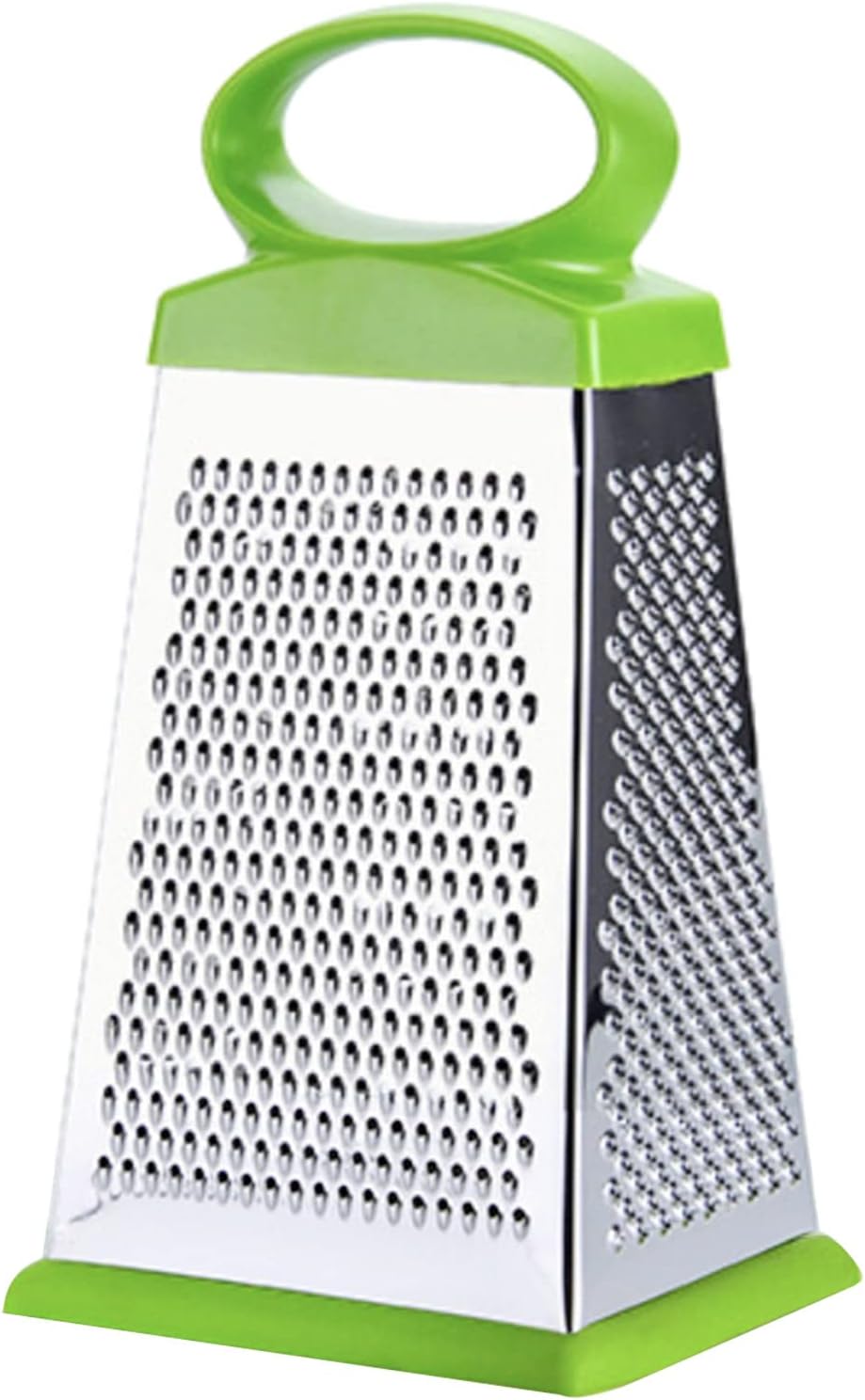 Vertical Stainless Steel Grating Four-sided Boxed Grater Cheese Grater for Cucumbers Carrots Potato with Handle Four-sided Planer
