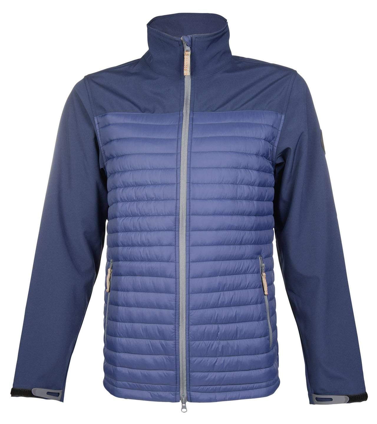Hkm San Juan-6900 - Chaqueta de equitación para adultos, color azul oscuro, talla
