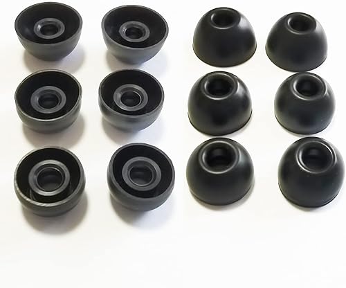 Puntas de silicona para auriculares Beats Fit Pro de repuesto para Beats Fit ProBeats Studio Buds 6 pares LMS negro