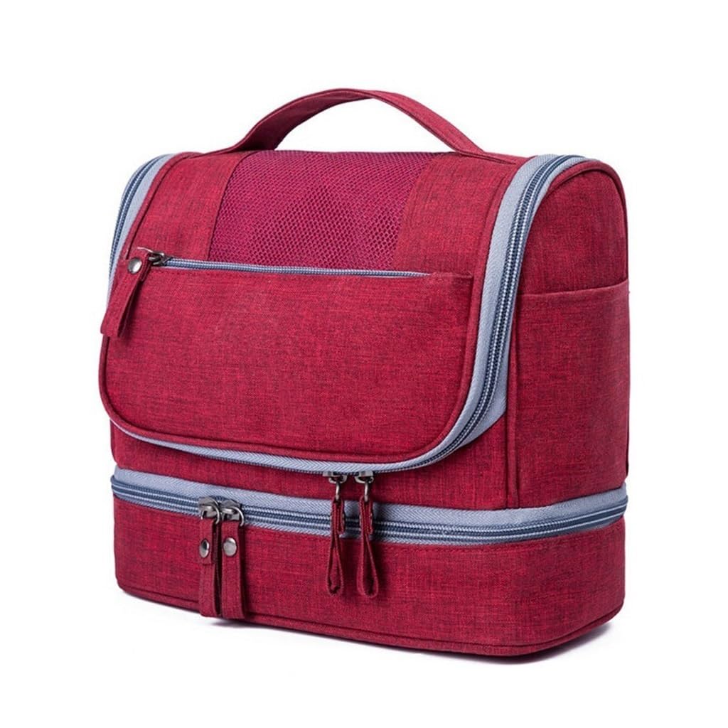 ENGENDER Custodia per Il Trucco Borsa cosmetica Portatile Multifunzionale Separazione asciutta e bagnata Borsa cosmetica for Esterni Borsa da Viaggio Borsa da Viaggio Scatola per Il Trucco(E)