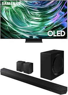 SAMSUNG 55-Inch OLED HDR Pro 4K S90D Smart TV + SAMSUNG HW-Q990D/ZC- 11.1.4ch Soundbar with Dolby Atmos