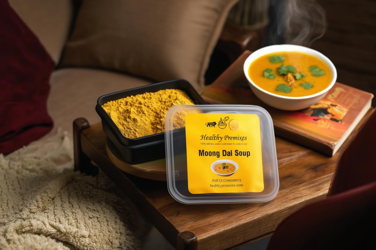 Moong Dal Soup, Light Protein-Rich Nourishing Soup, Yellow Moong Dal with Mild Spices, Easy to Digest, Immunity-Boosting-image-5