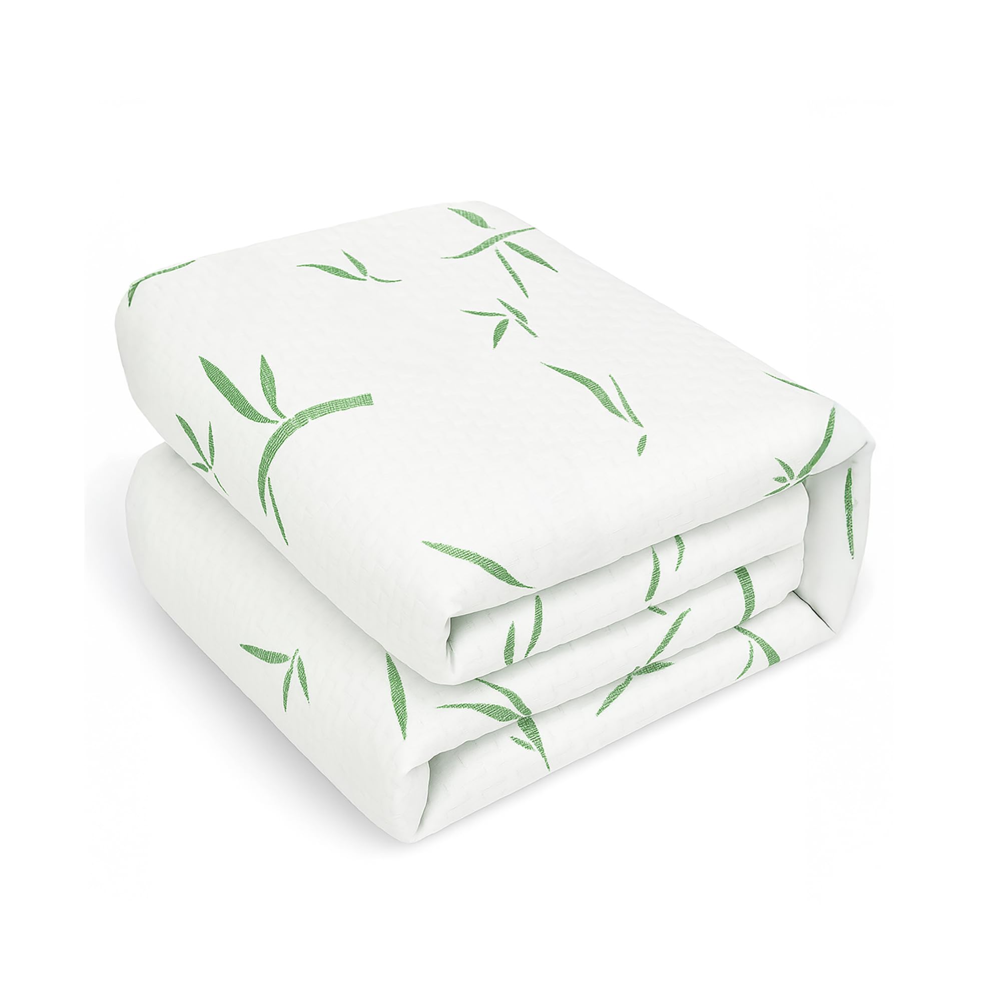 Protège-matelas imperméable en bambou pour lit enfant et adulte de 90x190 à 90x200 cm