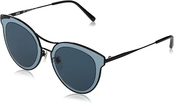 MCM Flush Lens Sunglasses MCM139SA 008 Black/Blue 65mm