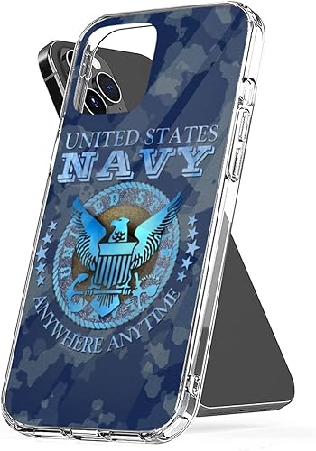 Funda de teléfono United Cover States Protect Navy Accesorios a prueba de golpes TPU compatible con iPhone 15 14 Pro Max 13 12 11 X Xs Xr 8 7 6 6s