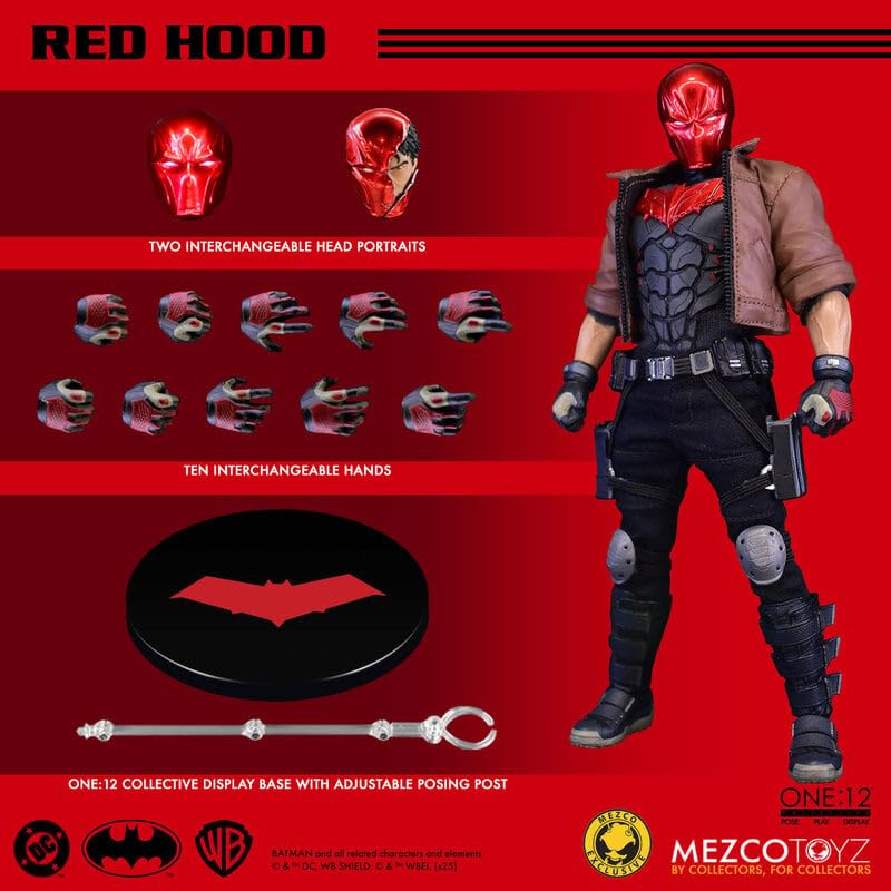 Amazon.com: Mezco One:12 Collective Red Hood : Toys & Games