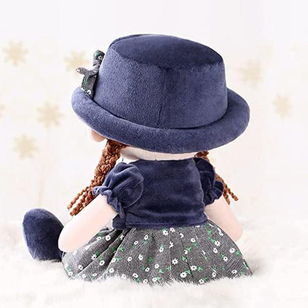 Muñeca De Trapo Y Peluche Para Niñas – Princesa Con Vestido Y Sombrero Extraíbles, Muñeca Blandita De 43 Cm, Ideal Para Abrazar